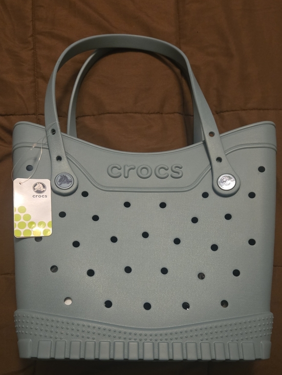 CROCS Handbags - CROCS CLASSIC MEDIUM Tote POND COLOR. Greydish Color